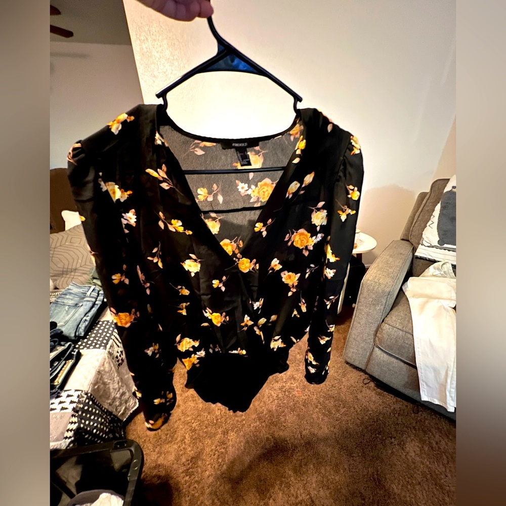 Women’s floral bodysuit